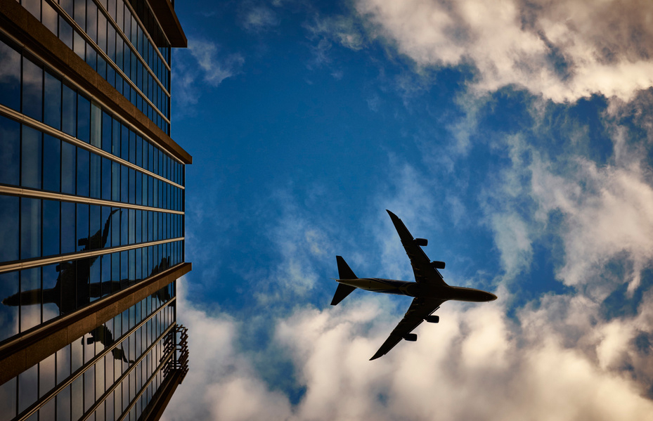 Silhouette Photo of Airliner